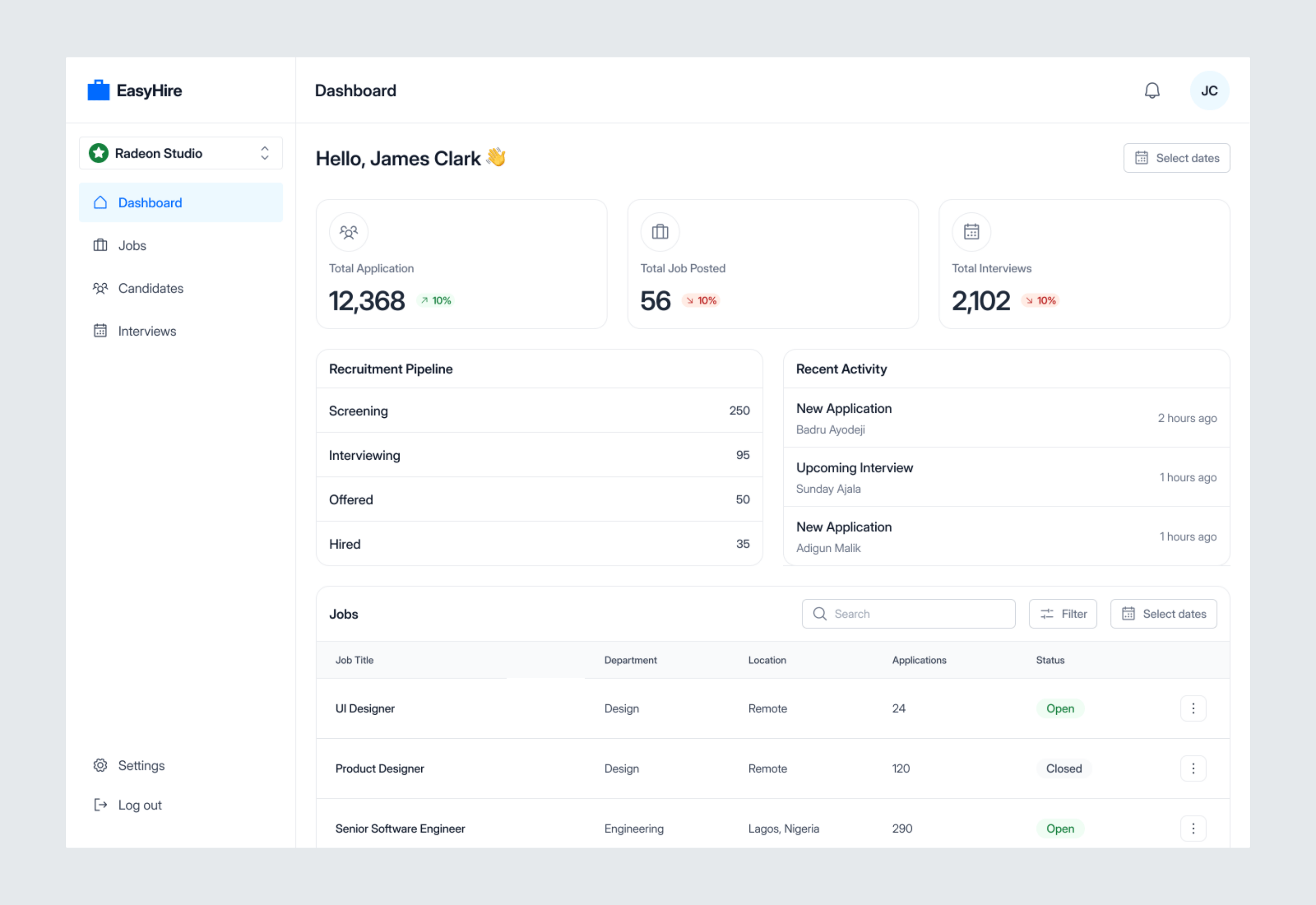 EasyHire: Making Hiring Easier for Everyone